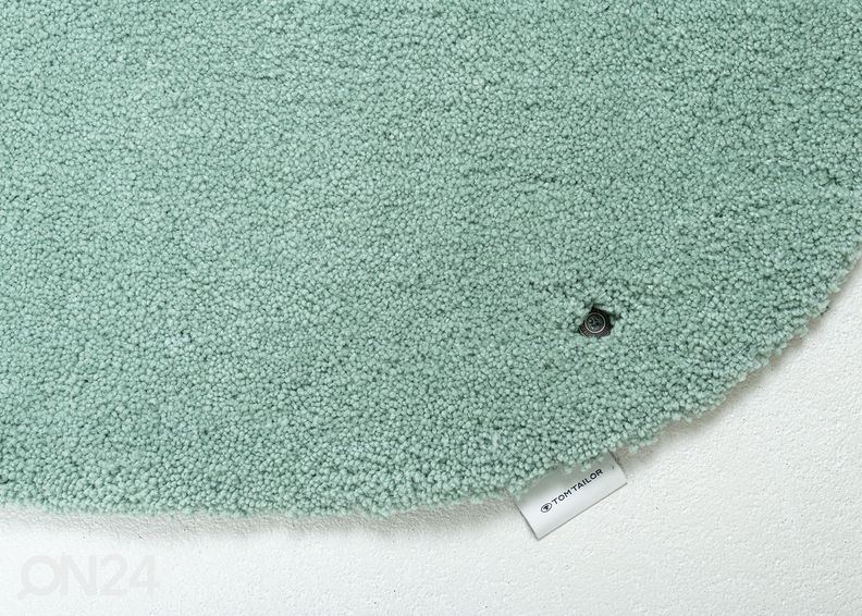 Vannitoavaip Tom Tailor Cozy Bath Uni Pebble 60x100 cm, mündiroheline suurendatud