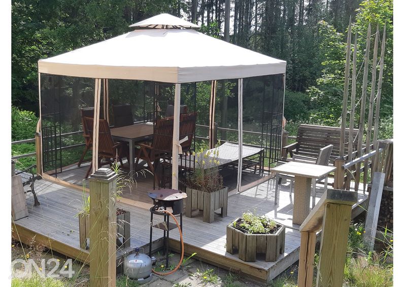 Varikatus Leaf 3x3 m suurendatud