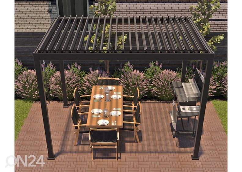 Varikatus Mirador-111 3x3 m suurendatud