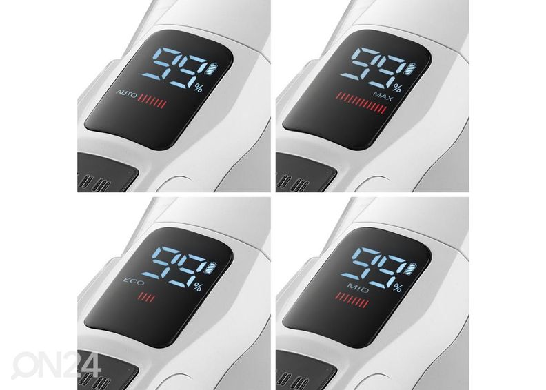 Varstolmuimeja 3in1 Sencor SVC 9829WH suurendatud