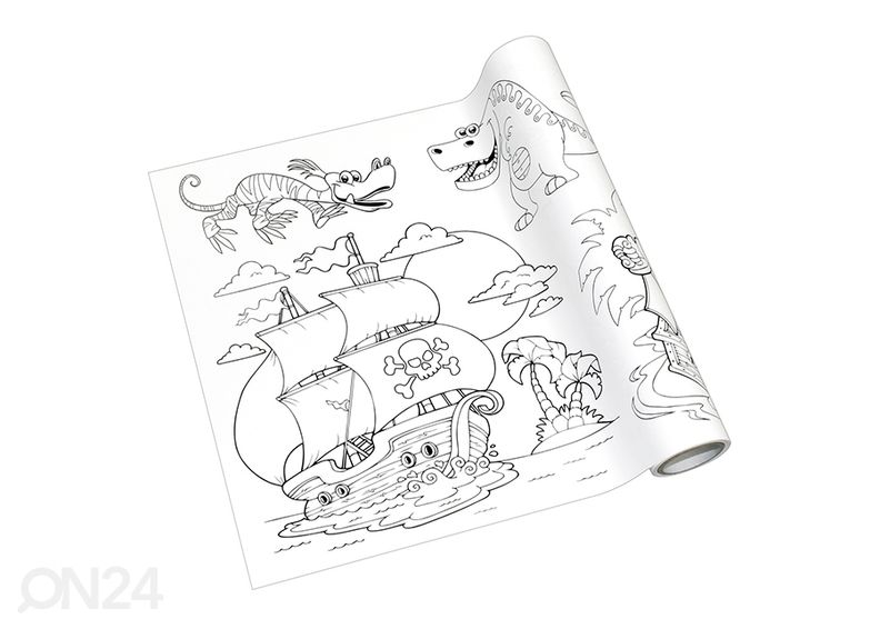 Värvimispaber rullis suurendatud