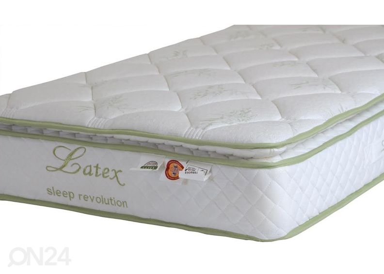 Vedrumadrats Lateks Lux Pocket 180x200 cm suurendatud