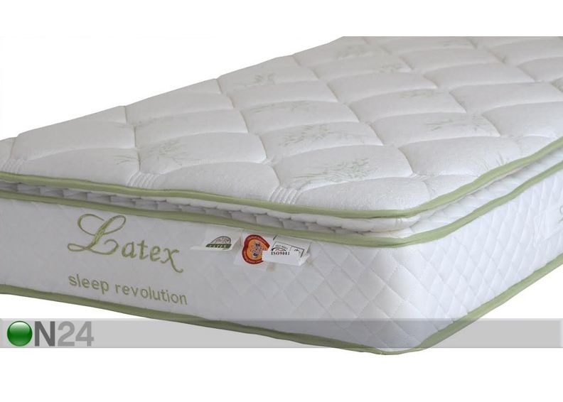 Vedrumadrats Lateks Lux Pocket 90x200 cm suurendatud