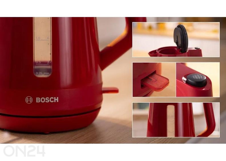 Veekeetja Bosch 1,7 L TWK1M124 suurendatud