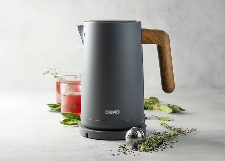 Veekeetja Domo 1,7L antratsiit suurendatud