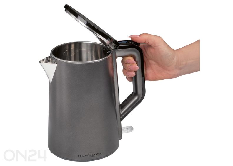 Veekeetja ProfiCook 1,5 L PCWK1290, grafiithall suurendatud