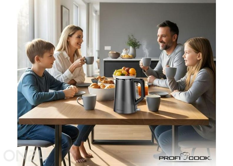 Veekeetja ProfiCook 1,5 L PCWK1290, grafiithall suurendatud