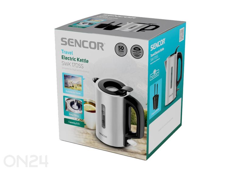 Veekeetja Sencor 0,5 L SWK170SS suurendatud