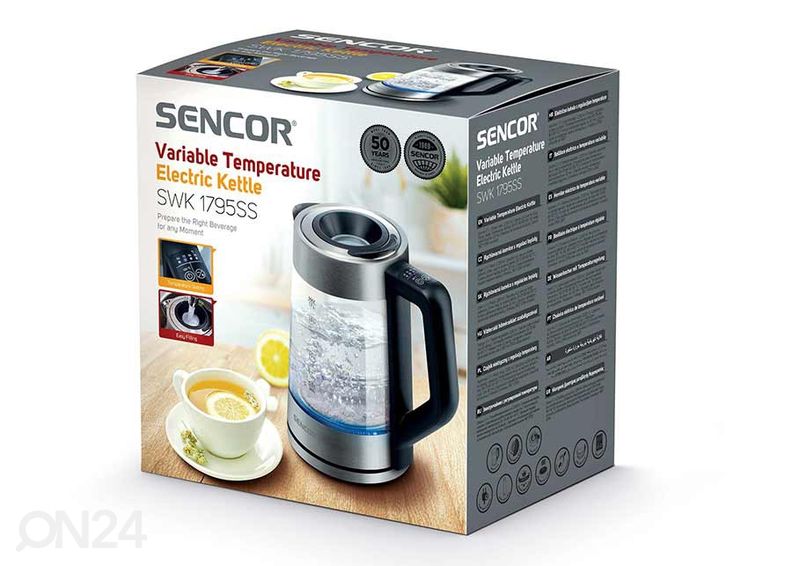 Veekeetja Sencor 1,7 L suurendatud