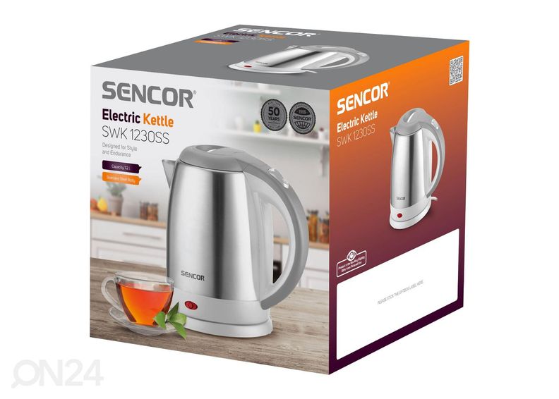 Veekeetja Sencor SWK1230SS suurendatud