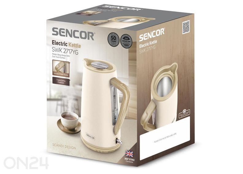 Veekeetja Sencor SWK2717YG suurendatud