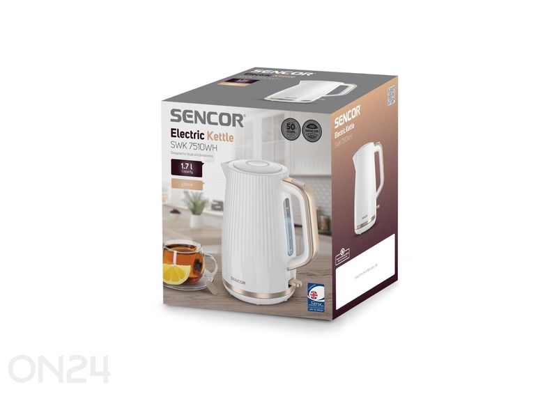 Veekeetja Sencor SWK7510WH, valge suurendatud