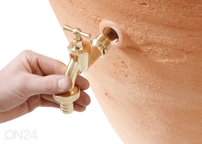 Veenõu Antiik Amphora Terracotta 600 L suurendatud