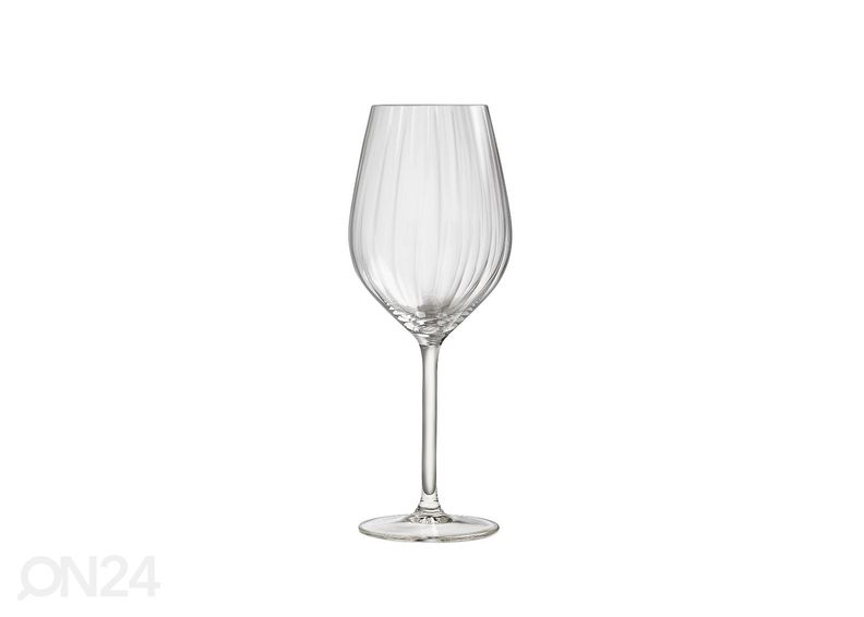 Veiniklaas Plisse 50 cl, 4 tk suurendatud