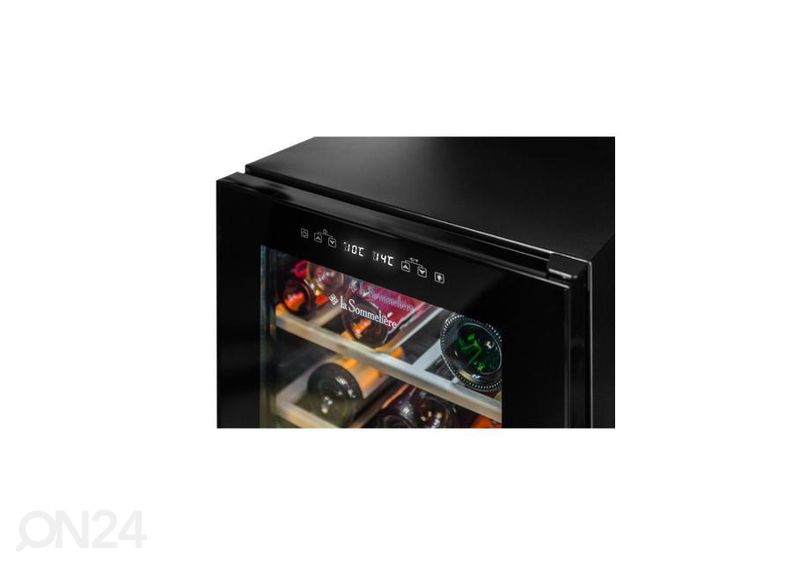 Veinikülmik La Sommeliere LS512ZBLACK, must suurendatud