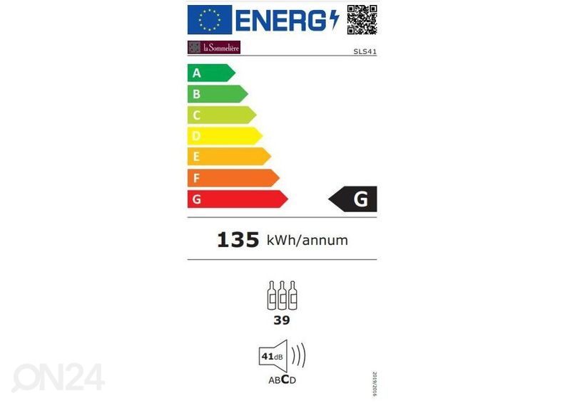Veinikülmik La Sommeliere SLS41 suurendatud