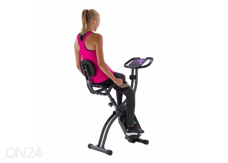 Velotrenažöör seljatoega Tunturi Fit B25 X-bike suurendatud