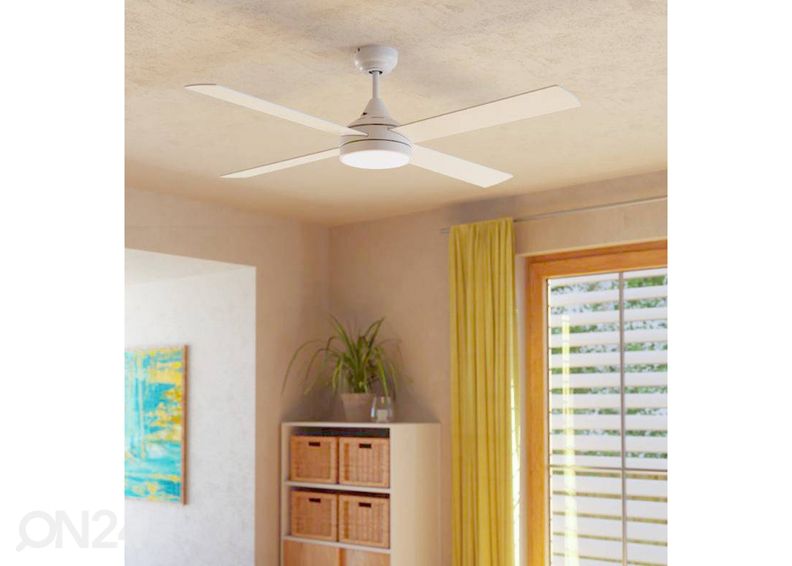 Ventilaatoriga lamp Trinidad suurendatud