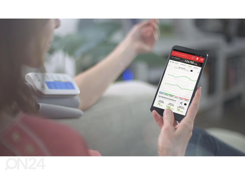 Vererõhumõõtja Bluetoothiga TENSIOSMART Terraillon 13739 suurendatud
