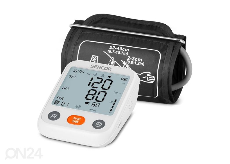 Vererõhumõõtja Sencor SBP1150WH suurendatud