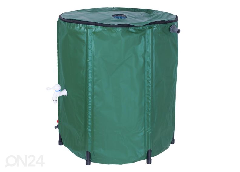 Vihmavee mahuti kraaniga 500 L, kokkupandav suurendatud