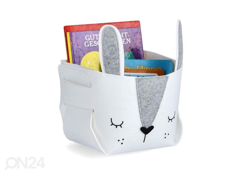 Vildist hoiukorv Jänes, valge suurendatud