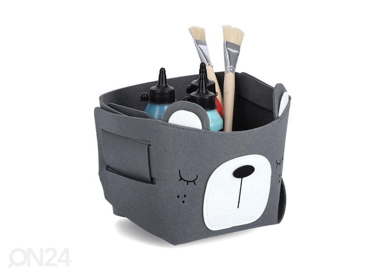 Vildist hoiukorv Karu, hall suurendatud