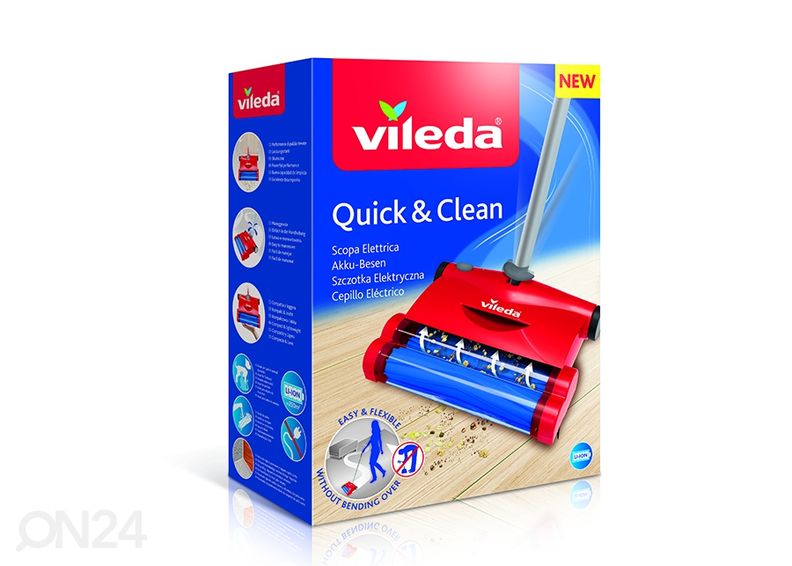 Vileda elektriline põrandahari suurendatud