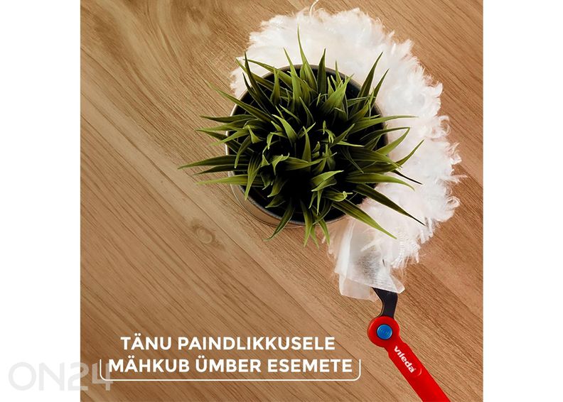 VILEDA Flex & Catch tolmuhari pika varrega suurendatud