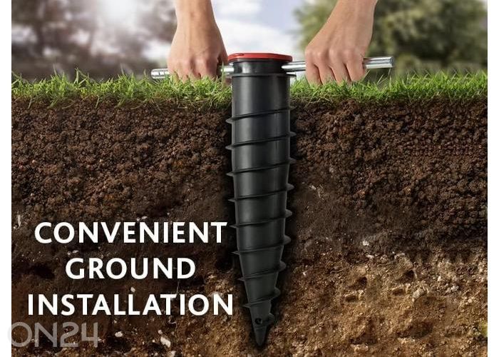 Vileda pesukuivatuspuu Sun-Rise Premium 50 m suurendatud