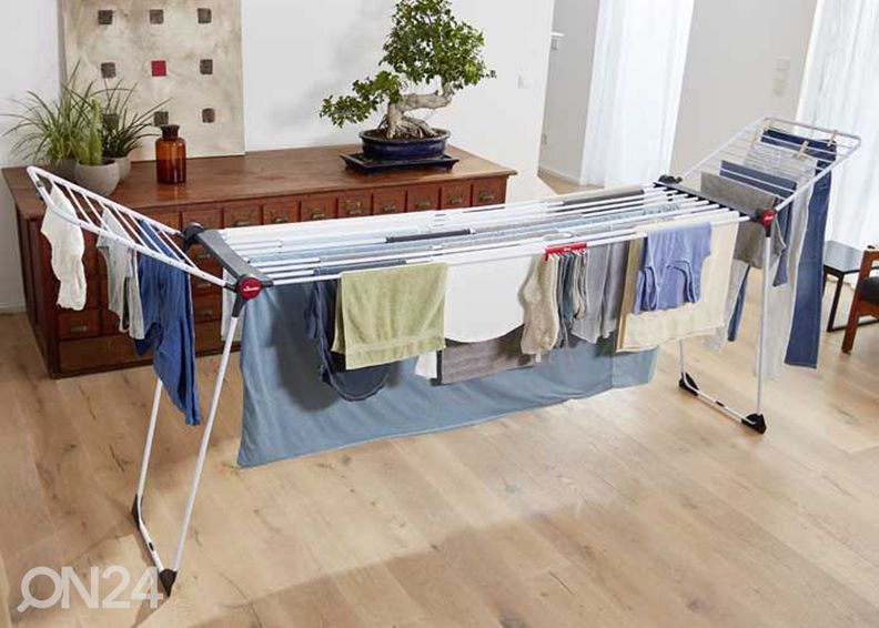 Vileda pesukuivatusrest Infinity FLEX suurendatud