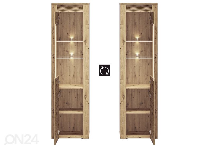 Vitriinkapp Arda 55 cm suurendatud