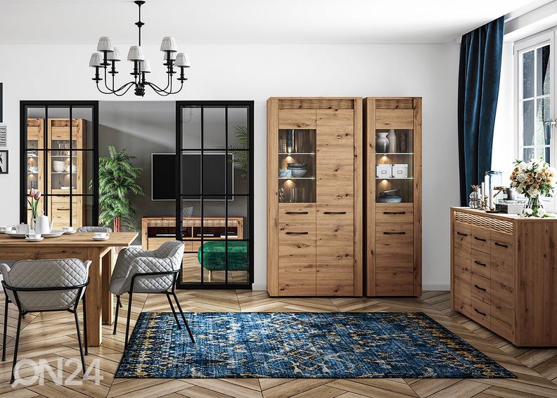 Vitriinkapp Arda 92 cm suurendatud