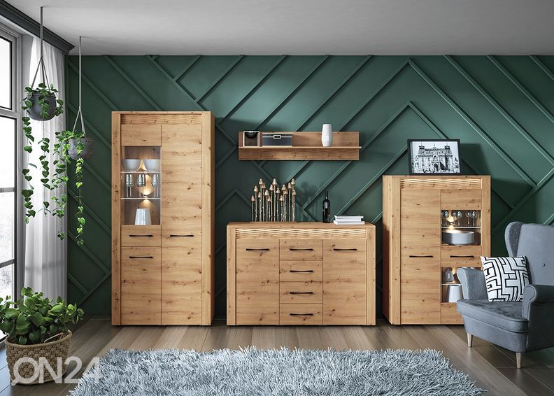 Vitriinkapp Arda 92 cm suurendatud