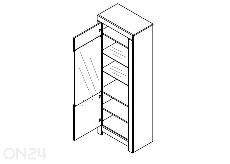 Vitriinkapp Belen suurendatud