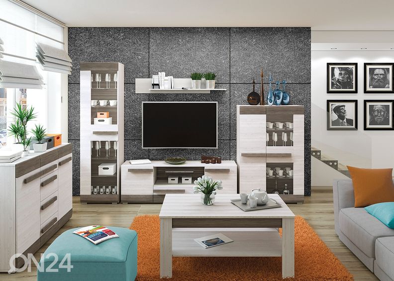 Vitriinkapp Bianca 55 cm suurendatud