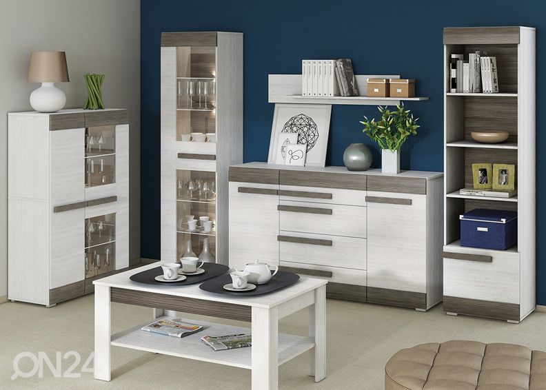 Vitriinkapp Bianca 55 cm suurendatud