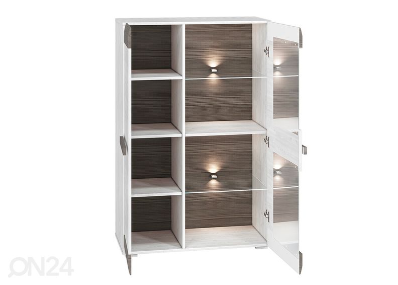 Vitriinkapp Bianca 92 cm suurendatud