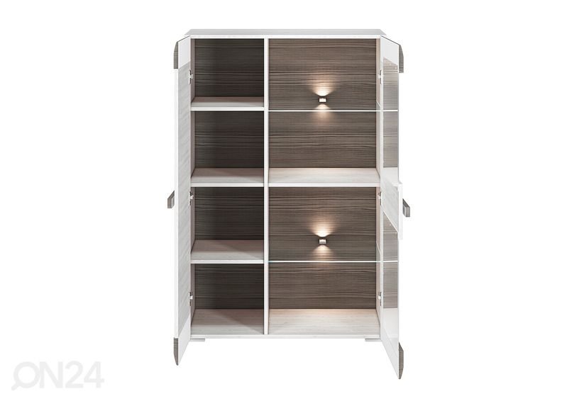 Vitriinkapp Bianca 92 cm suurendatud