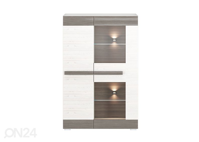 Vitriinkapp Bianca 92 cm suurendatud