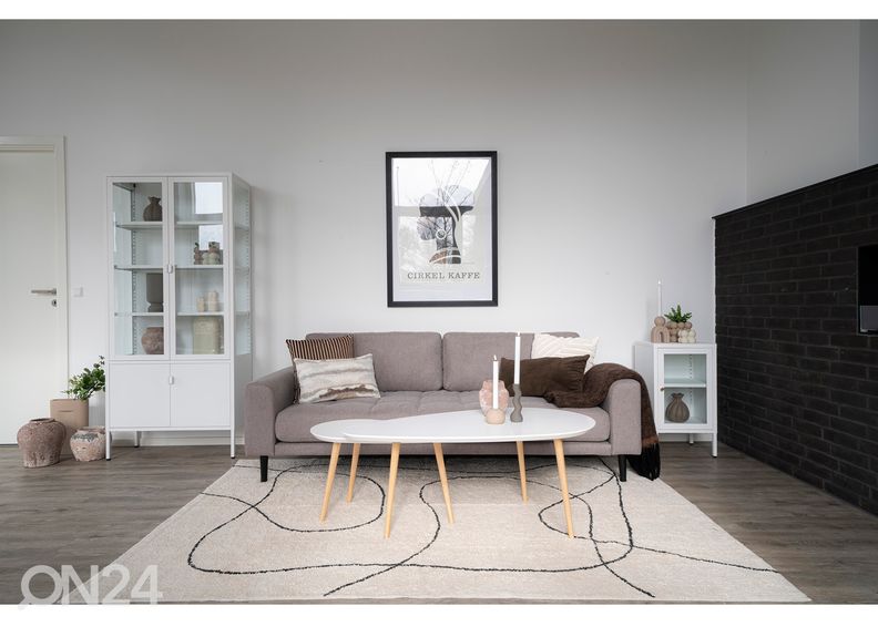 Vitriinkapp Bunbury 80 cm suurendatud