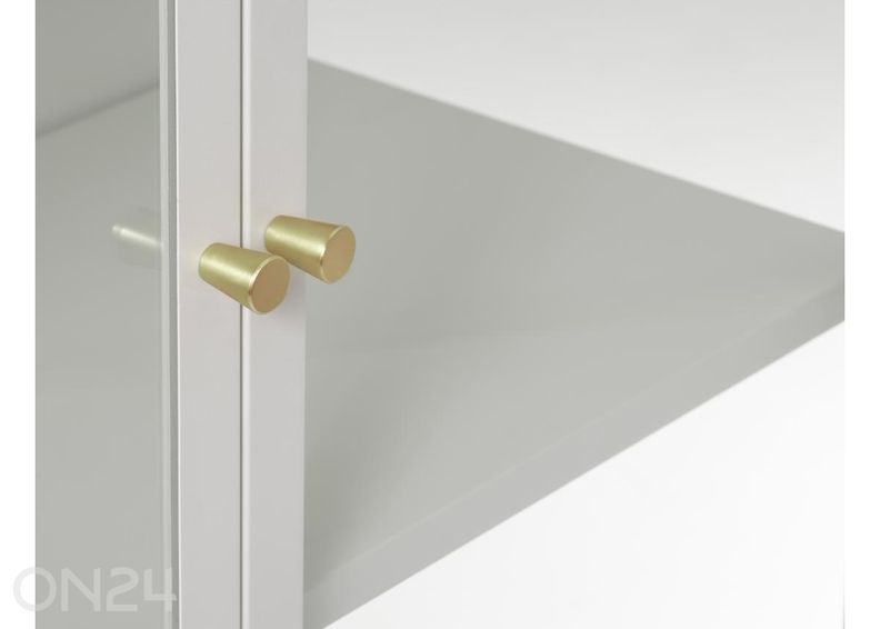 Vitriinkapp Carmel, valge suurendatud