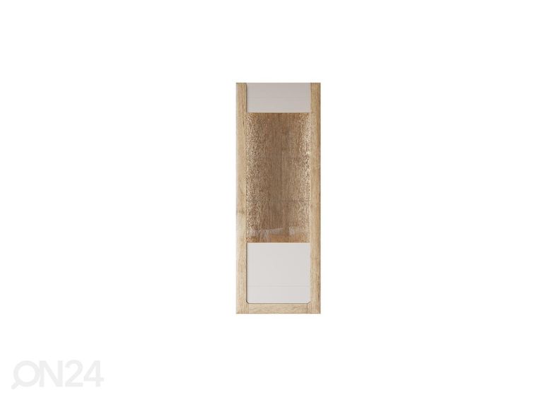 Vitriinkapp Cassandra 73 cm, tamm/kašmiir suurendatud