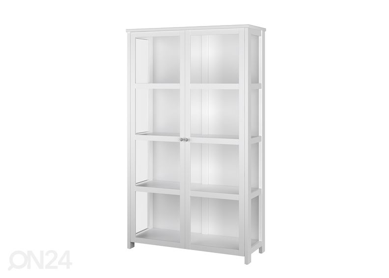 Vitriinkapp Excellent, valge suurendatud