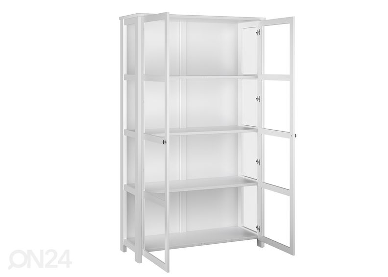 Vitriinkapp Excellent, valge suurendatud