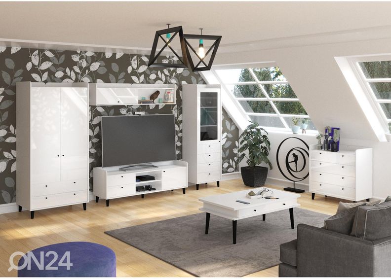 Vitriinkapp Glandore 60 cm suurendatud