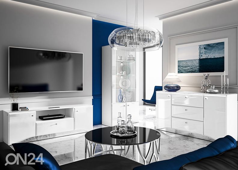 Vitriinkapp Glara 87 cm suurendatud