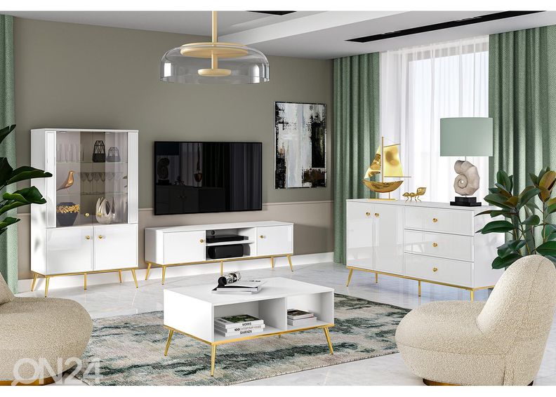 Vitriinkapp Gloss 92 cm suurendatud