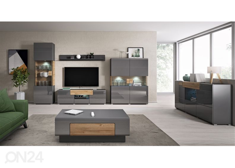 Vitriinkapp, hall suurendatud