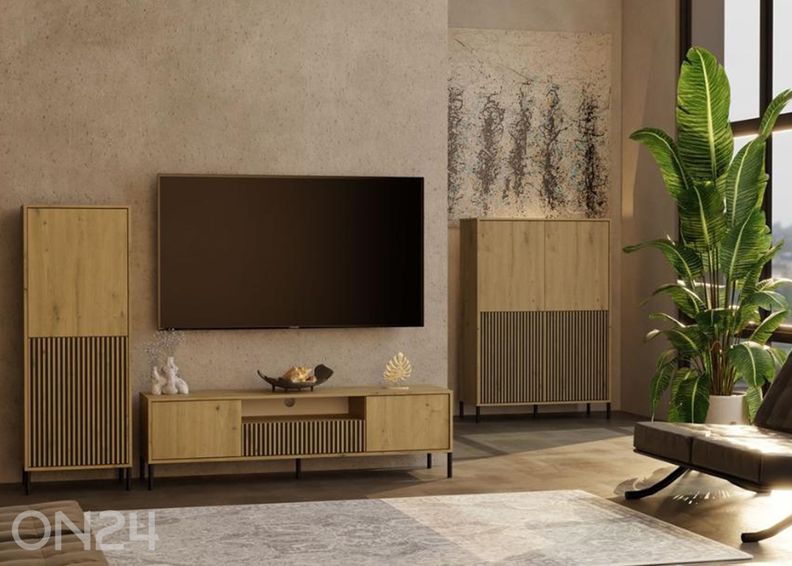 Vitriinkapp ilma klaasita Loire II suurendatud